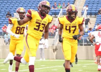 Central State muscles Winston-Salem State in turnover-heavy Black College Football Hall of Fame Classic