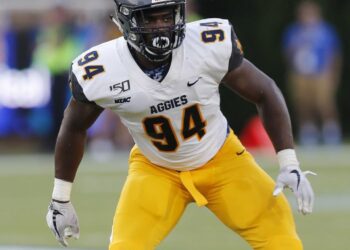 Former North Carolina A&T DL Justin Cates signs with USFL