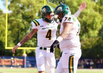 Touchdown in final seconds secures season’s first win for Norfolk State
