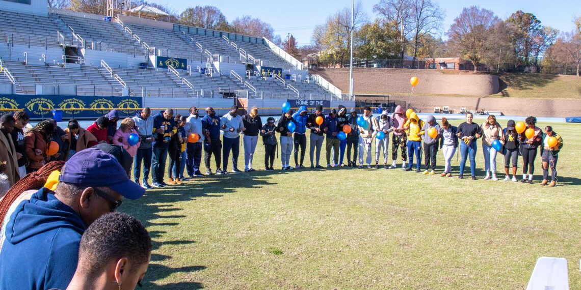 'Just like me:' Johnson C. Smith athletes remember slain Virginia football players 1 Photo: Johnson C. Smith University
