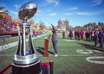North Carolina Central celebrates HBCU national title with parade