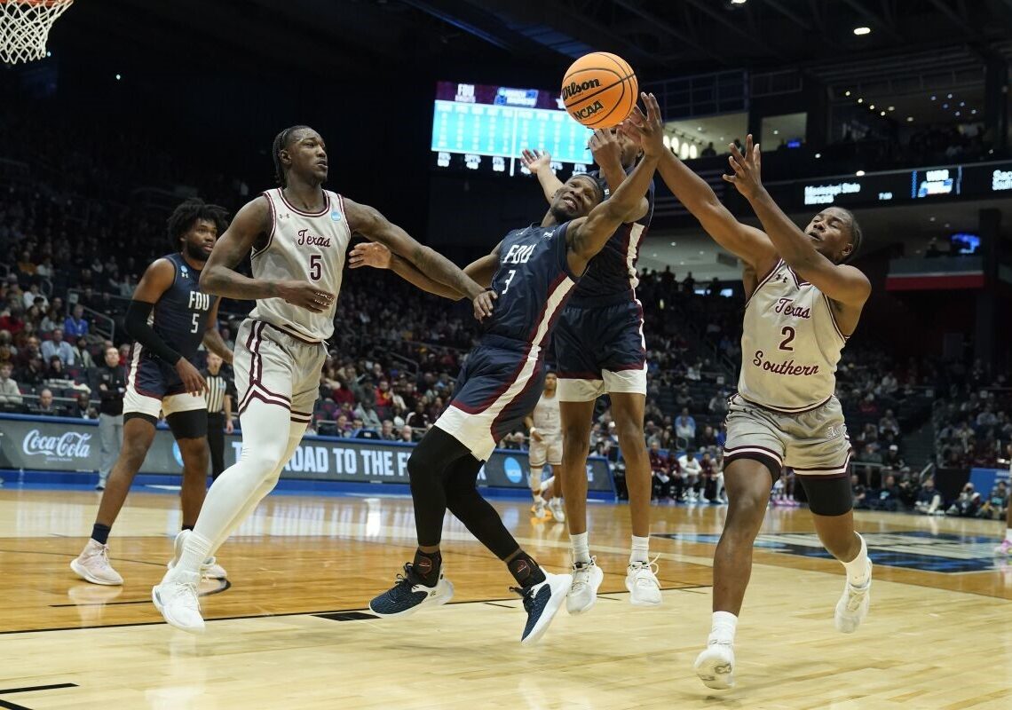 Photo: Texas Southern run in NCAA Tournament ends with blowout loss in First Four.