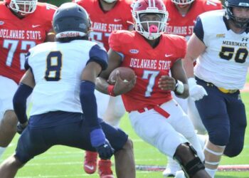 Delaware State quarterback Jared Lewis enters transfer portal