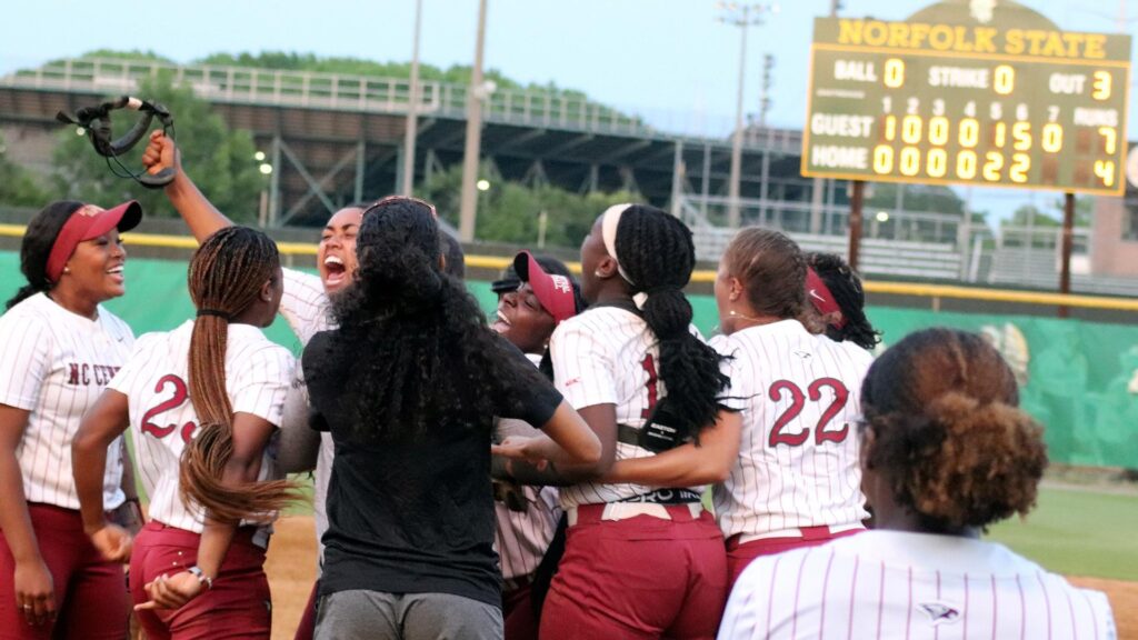 NC central softball