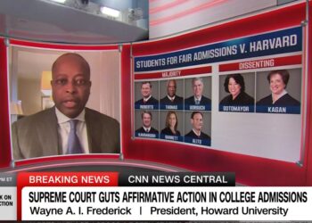 Howard president explains how Supreme Court ruling on affirmative action impacts HBCUs