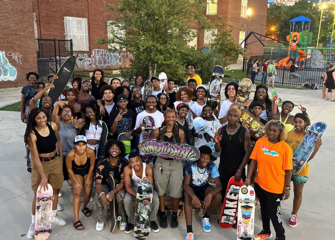 Howard University Skate Club.