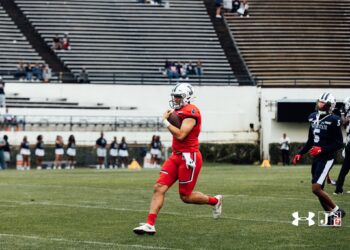 Jackson State quarterbacks get extended look in first fall camp scrimmage