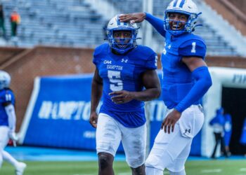 Hampton knocks off N.C. A&T in all Coastal Athletic Association HBCU homecoming game