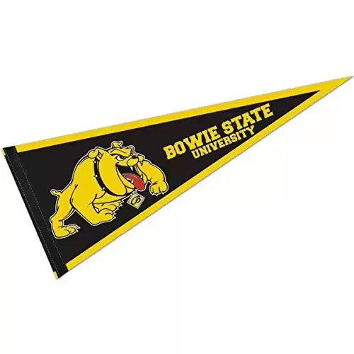 College Flags and Banners Co. Bowie State Bulldogs 12" X 30" Pennant