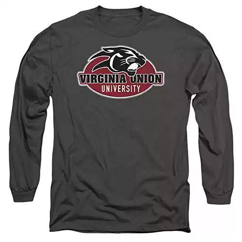 Virginia Union University Long-Sleeve T-Shirt, Charcoal