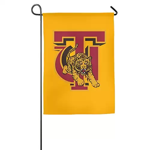 LYFH-GN Tuskegee Golden Tigers Logo Garden Flag