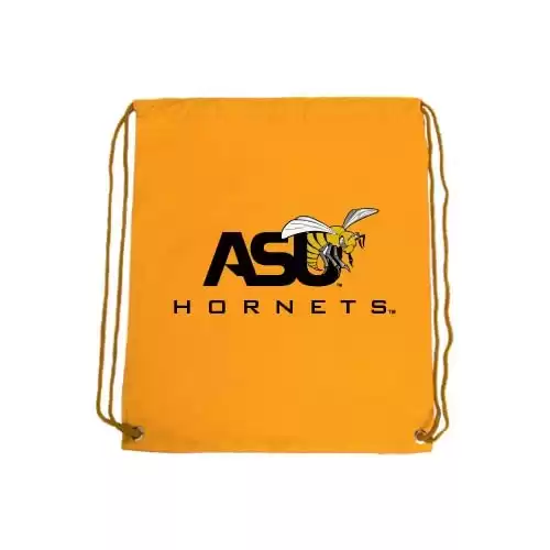 Alabama State Nylon Gold Drawstring Backpack 'ASU Hornets'