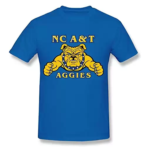 Men's North Carolina A&T Aggies College Logo T-shirt [Apparel]