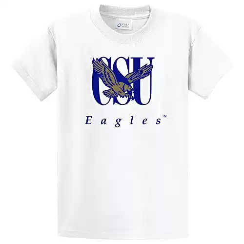 NCAA Coppin State Eagles Short Sleeve Tee, Large, White