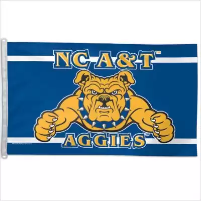 NCAA North Carolina AandT Aggies 3-by-5 foot Flag