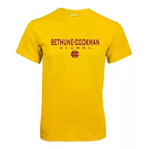 Bethune Cookman Gold T Shirt 'Alumni' - Large