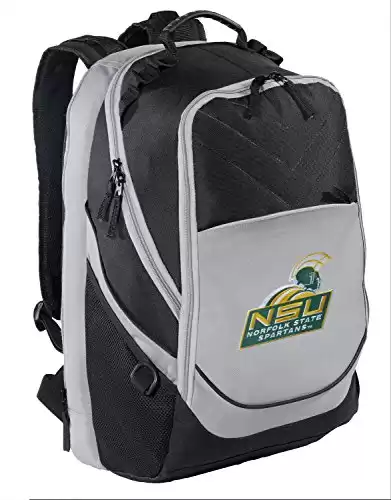 Broad Bay Norfolk State University Backpack NSU Spartan Laptop Computer Bag