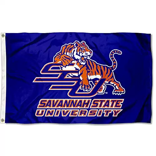College Flags and Banners Co. Savannah State University Tigers 3x5 Flag