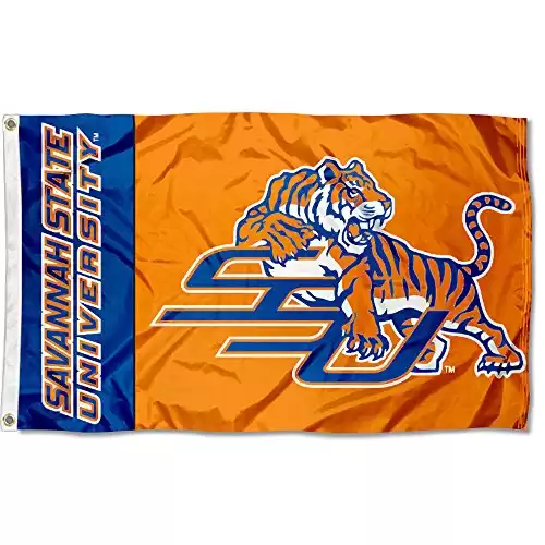 Savannah State Tigers SSU University Large College Flag