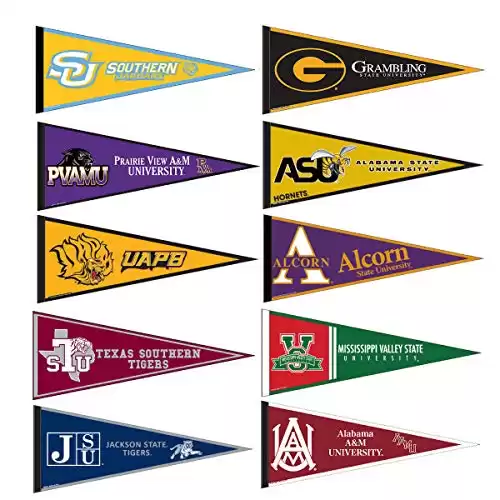 Southwestern Athletic Conference College Pennant Set