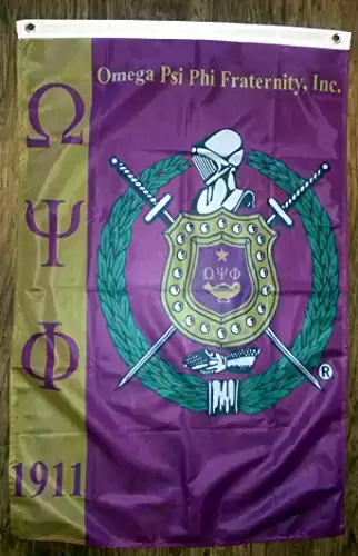 Omega Psi Phi Flag