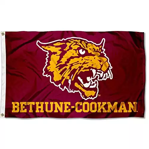 College Flags and Banners Co. Bethune Cookman BCU Wildcats Flag