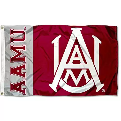 Alabama A&M Bulldogs AAMU University Large College Flag