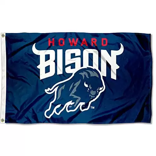 Howard Bison Large New Logo 3x5 College Flag