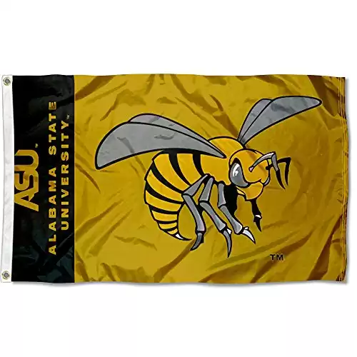 College Flags and Banners Co. Alabama State Hornets ASU Flag