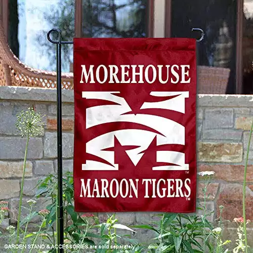 College Flags and Banners Co. Morehouse Maroon Tigers Garden Flag