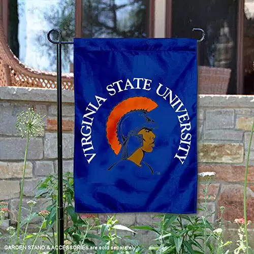 Virginia State Trojans VSU Garden Flag and Yard Banner