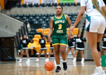 Diamond Johnson dazzles in MEAC conference play debut