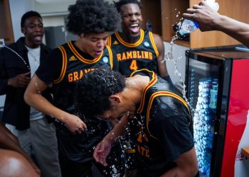 ‘A lot of fight in them’: Grambling State historic NCAA tournament win mirrored season
