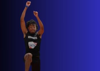 An HBCU athlete wins the NAIA triple jump national title. See the winning leap