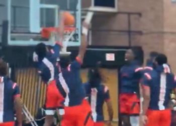An HBCU basketball player performed a pregame dunk. Then the game got postponed