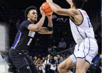 Hampton beats Howard on overtime 4-point play