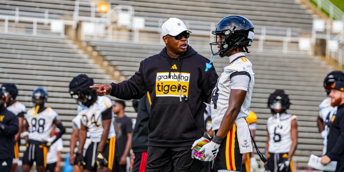 Grambling coach Mickey Joseph