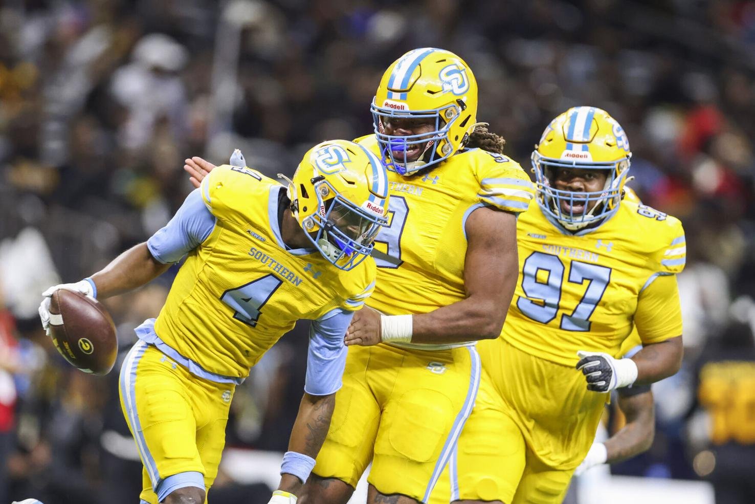 Son of Les Miles latest edition to Marshall Faulk Southern coaching staff 2 southern jaguars