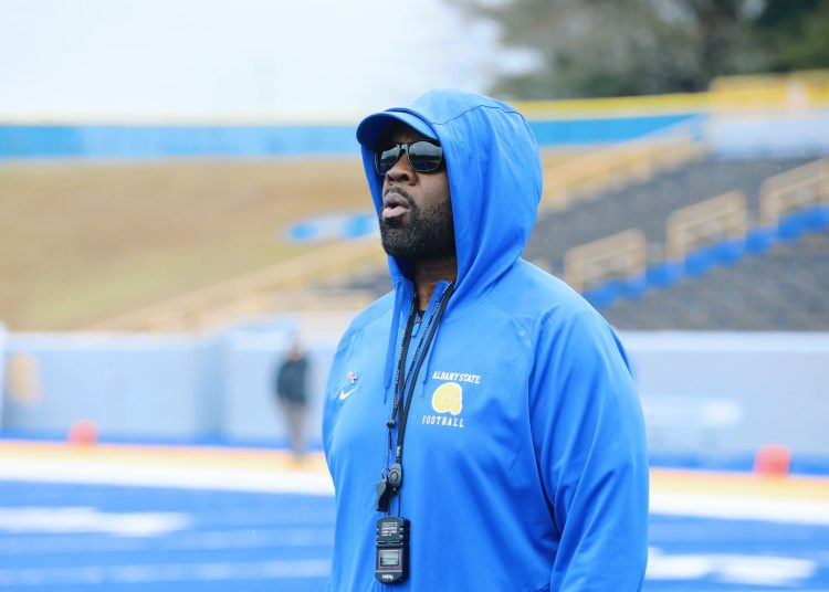 Albany State head coach Quinn Gray