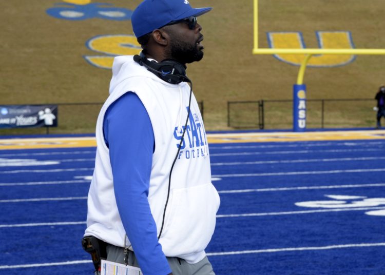 Albany State head coach Quinn Gray