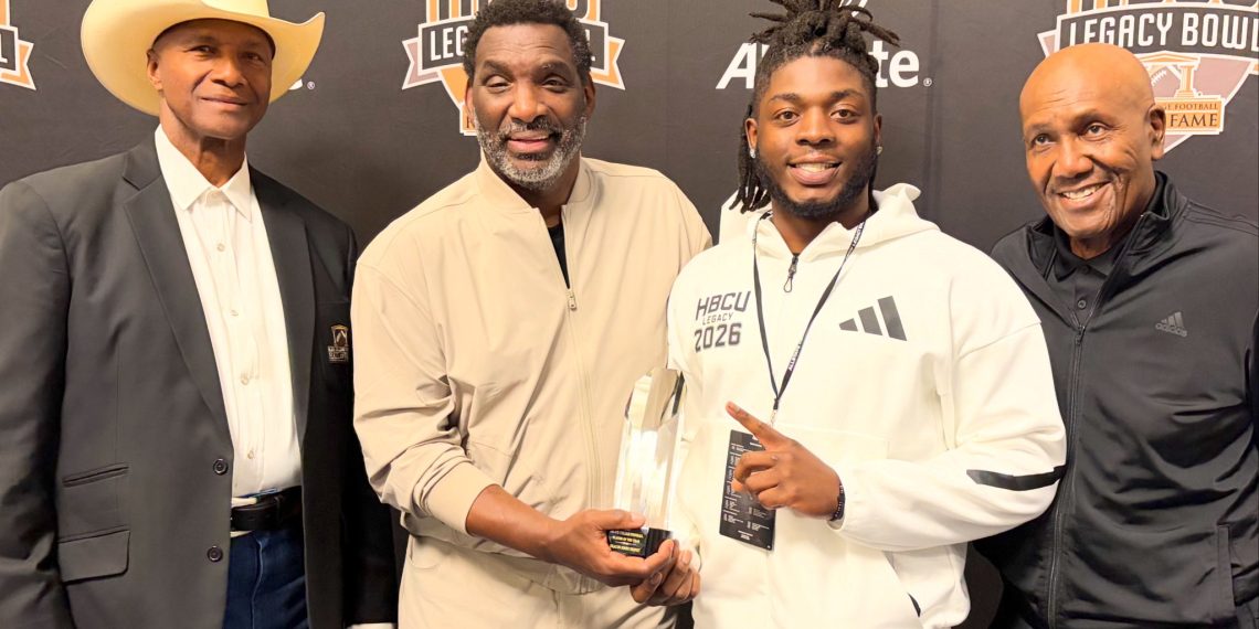 Curtis Allen, reigning Deacon Jones trophy winner, receives NFL minicamp invites 1 2025 Black College Football Player of the Year Curtis Allen