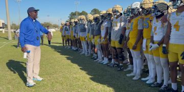 Marshall Faulk: 'I’m not comfortable yet' as Southern head coach 2 Marshall Faulk gives inside look at first practice as Southern head coach