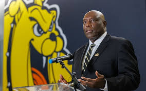 Bowie State head coach Dawson Odums