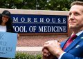 Morehouse medical students protest Donald Trump-supporting graduation speaker