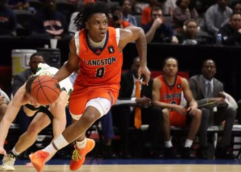 Langston University guard Orlando Thomas is getting NBA shot