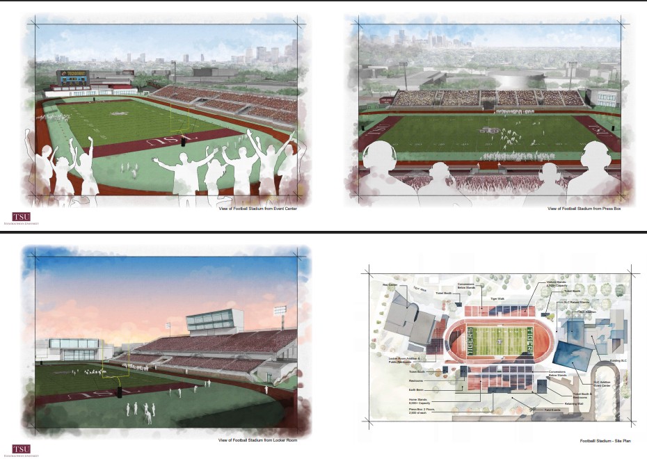 Texas Southern University plans new football stadium in $1.7 billion campus overhaul 2 texas southern football