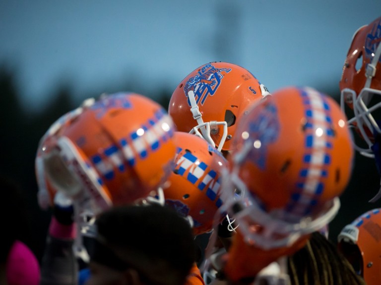Savannah State Football Helmets