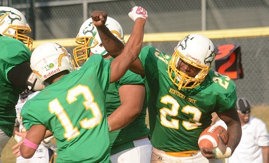 Kentucky State Rallies for 28-24 Win Over Miles College