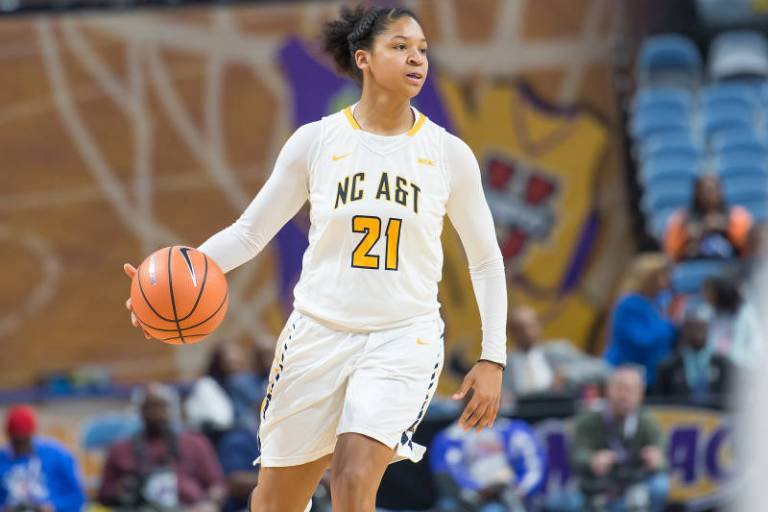 North Carolina A&T women prepare to take on South Carolina in NCAA tourney opener