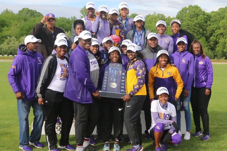 Benedict’s women’s track and field team wins third straight SIAC title